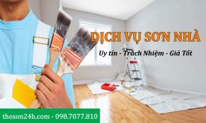 Thợ Sơn 24h - Dịch vụ sơn uy tín