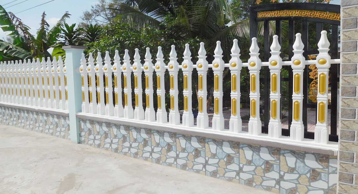 Màu sơn hàng rào bê tông