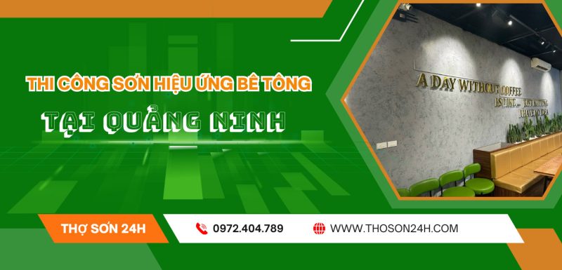 Thi công sơn giả bê tông Quảng Ninh {Địa chỉ UY TÍN}