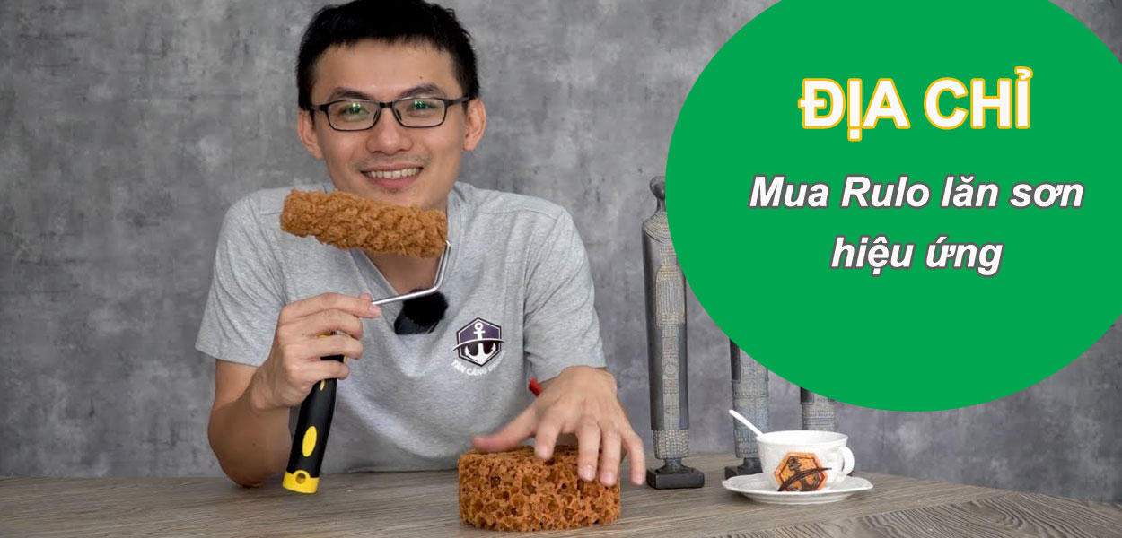 Địa chỉ mua Lu lăn sơn hiệu ứng